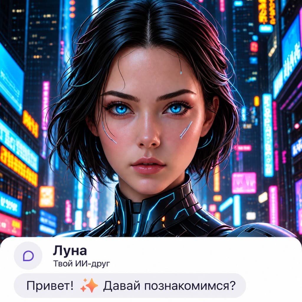 Луна, твой ИИ-друг